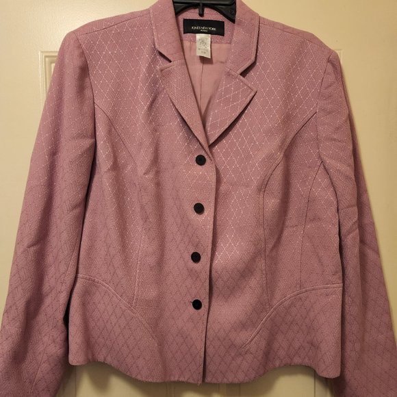 Jones New York Jackets & Blazers - Jones New York pink blazer 18W